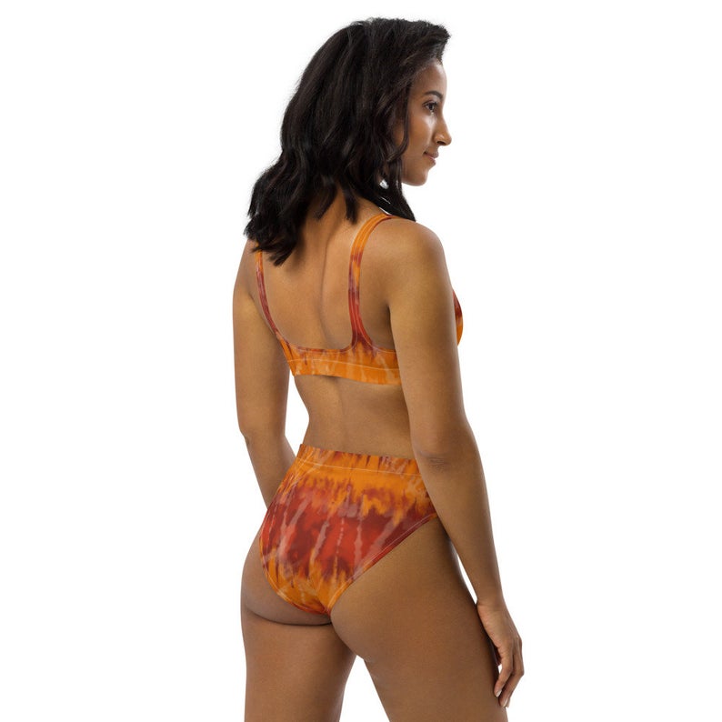 Volleybragswag Tie Dye High Waisted Bikini Collection Spring 2021