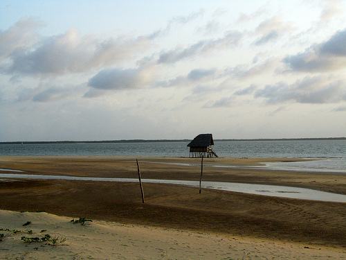 Volleyball Images: Outdoor Court in Kenpungan Kenya by Fallonious Monk