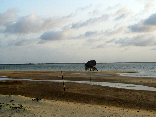 Volleyball Images: Outdoor Court in Kenpungan Kenya by Fallonious Monk