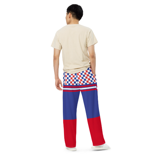 Giving a funky twist to your everyday footwear, my blue, red and white canvas slip on shoe is a perfect combination of style and comfort. Pair with a rashguard, a hoodie, jogbra or pajama pants to create fun new stylish volleyball outfits.