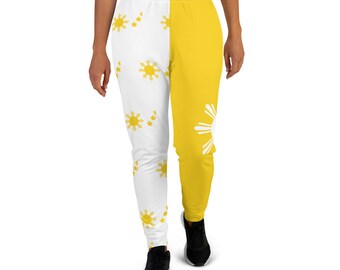 The eight rays of the sun represent the 8 provinces of the country. Click to shop Philippines inspired joggers designs on Etsy