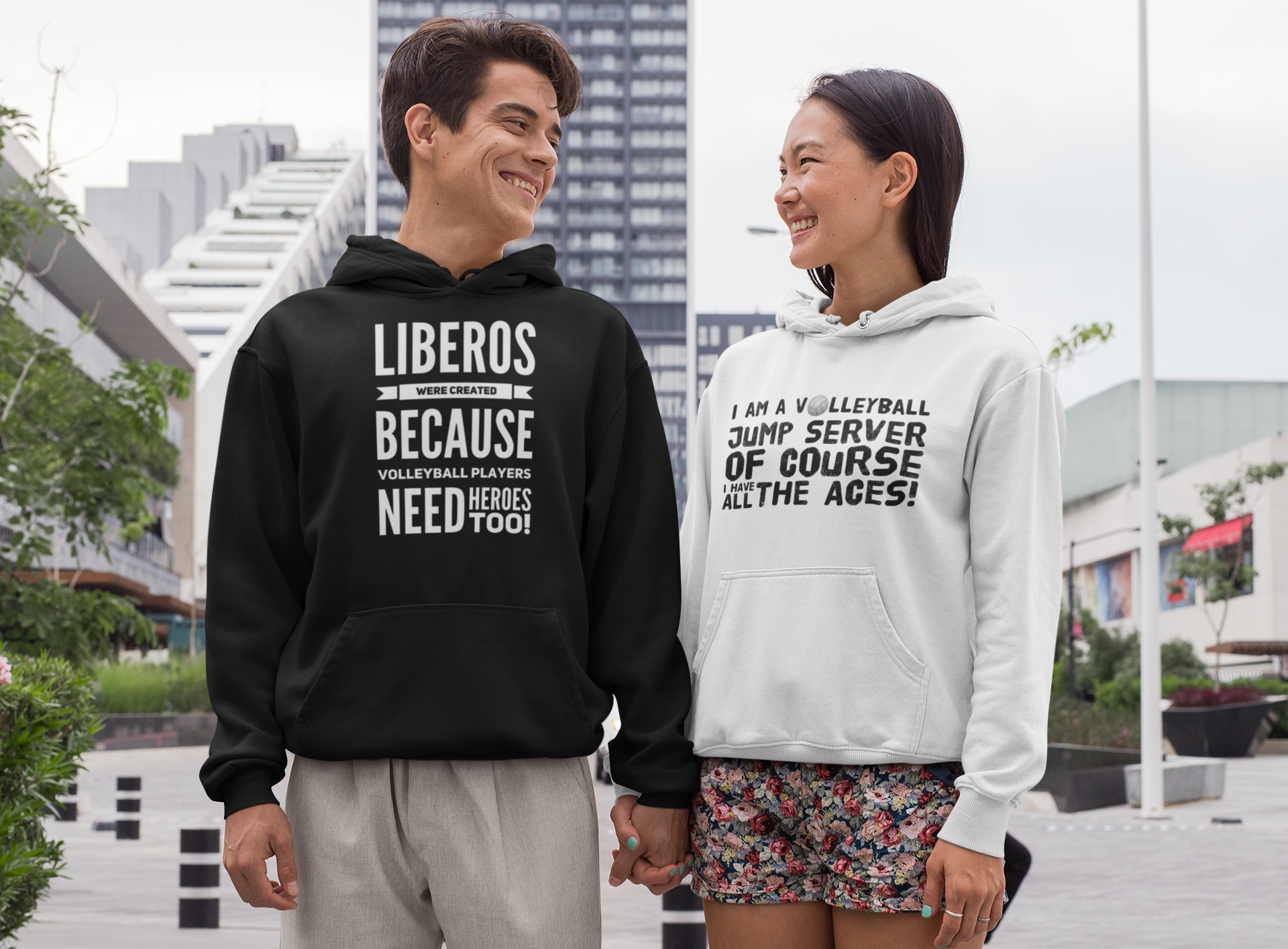 "Liberos were created because volleyball players need heroes too" volleyball shirt by Volleybragswag available on my ETSY shop. Click to place an order.