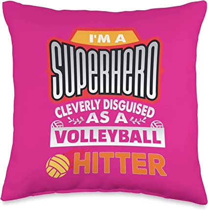 April Chapple, Launches a Hilarious Superhero Volleyball Pillow Line With Fun Tongue-in-Cheek Designs sure to make players and enthusiasts laugh.