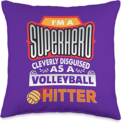 April Chapple, Launches a Hilarious Superhero Volleyball Pillow Line With Fun Tongue-in-Cheek Designs sure to make players and enthusiasts laugh.