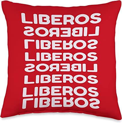 pillow-liberosliberosliberothrowpillow.April Chapple, Launches a Hilarious Volleyball Pillow Line With Fun Tongue-in-Cheek Designs sure to make players and enthusiasts laugh.