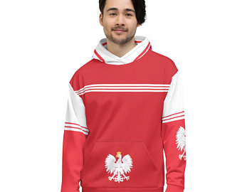 The Polish Flag Inspires Our Line of Volleybragswag Loungewear Designs For Volleyball Streetwear Outfits