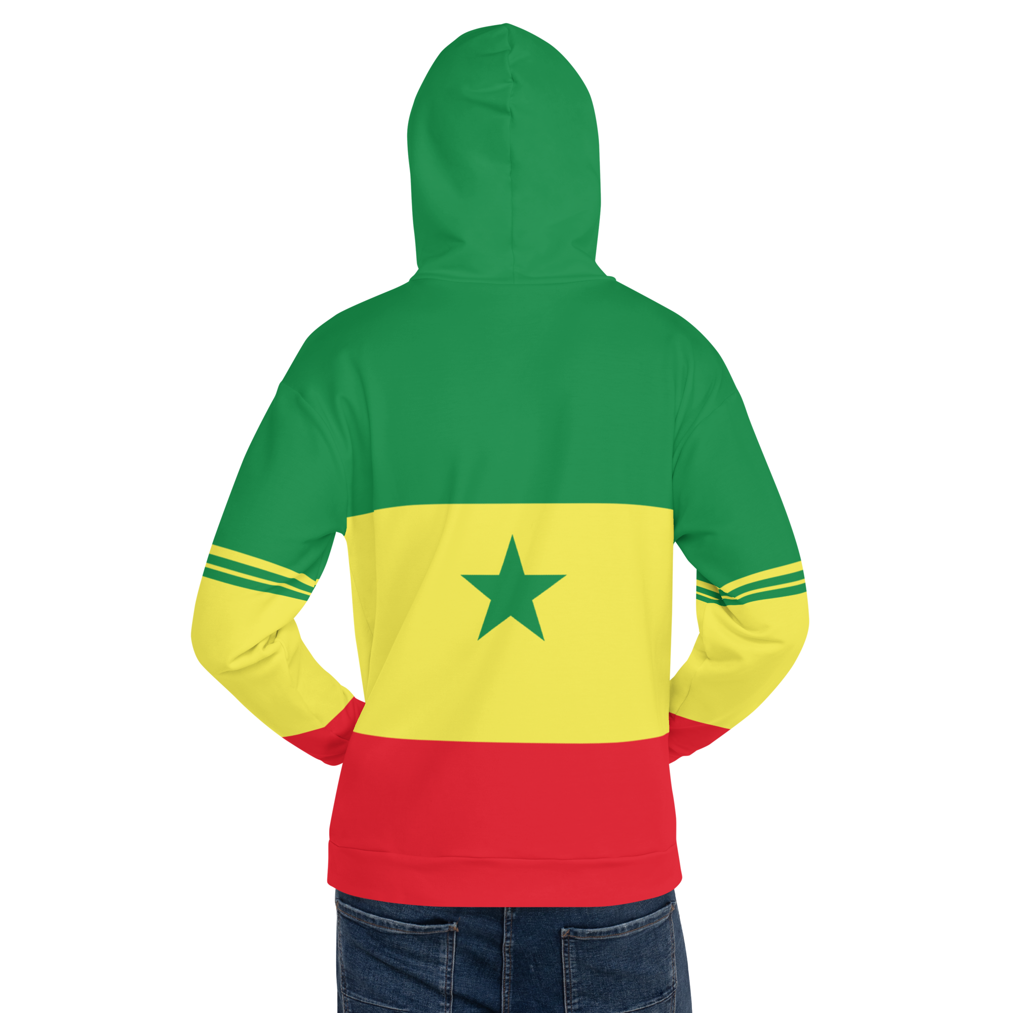 My colorful Senegal flag inspired unisex oversized volleyball team hoodies by Volleybragswag are now sold on ETSY!