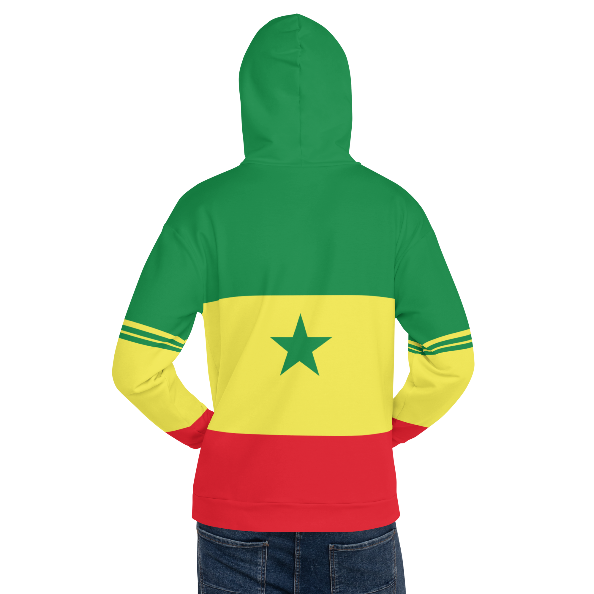 Senegal Flag Inspired volleyball sweatshirt designs sold in my Volleybragswag Etsy shop.