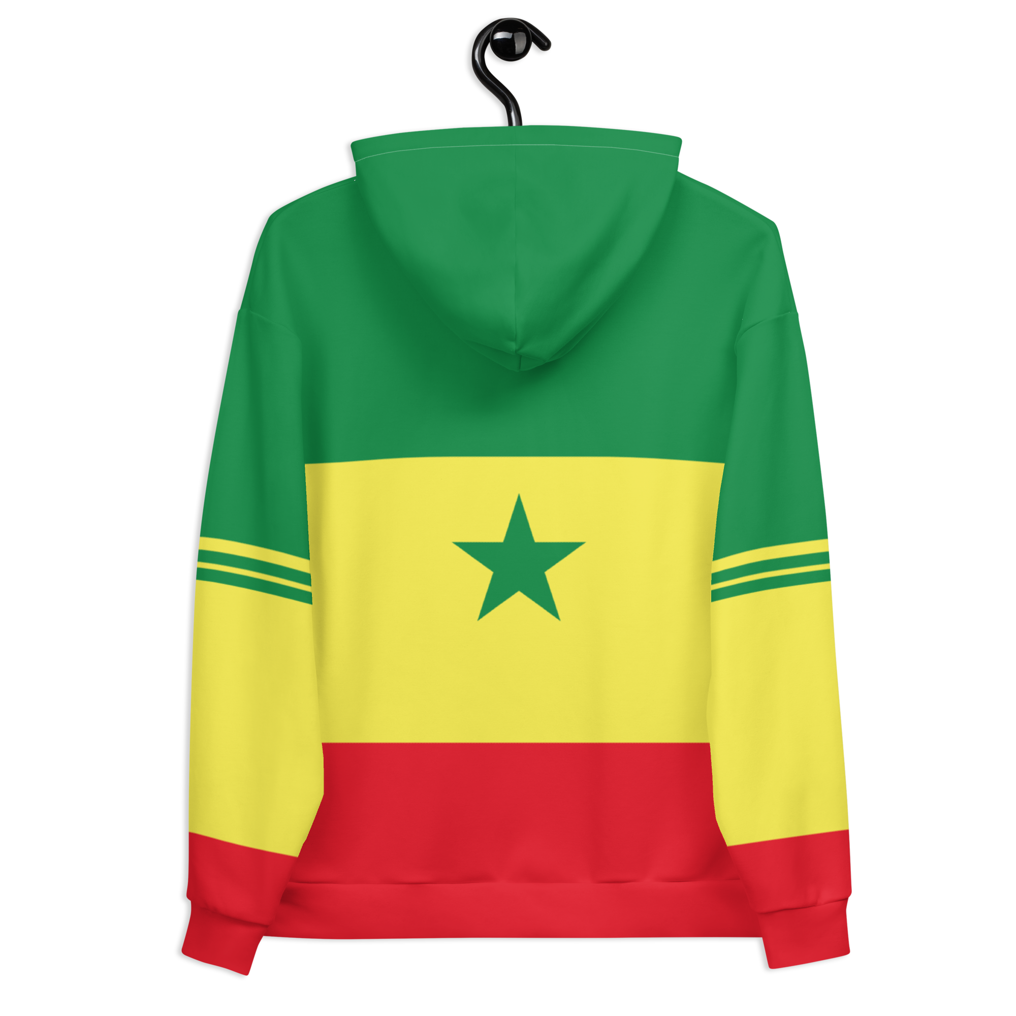 Senegal Flag Inspired volleyball sweatshirt designs sold in my Volleybragswag Etsy shop.