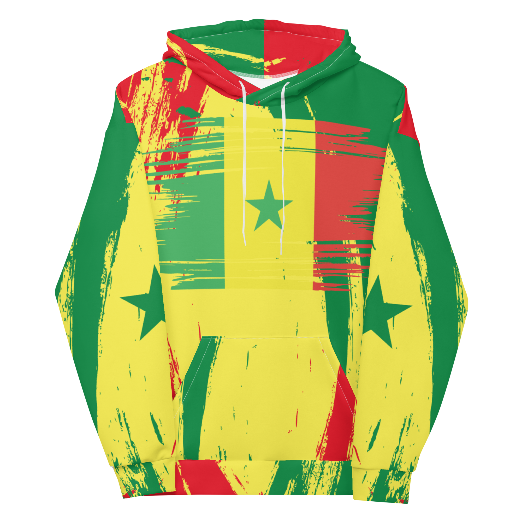 Senegal Flag Inspired volleyball sweatshirt designs sold in my Volleybragswag Etsy shop.