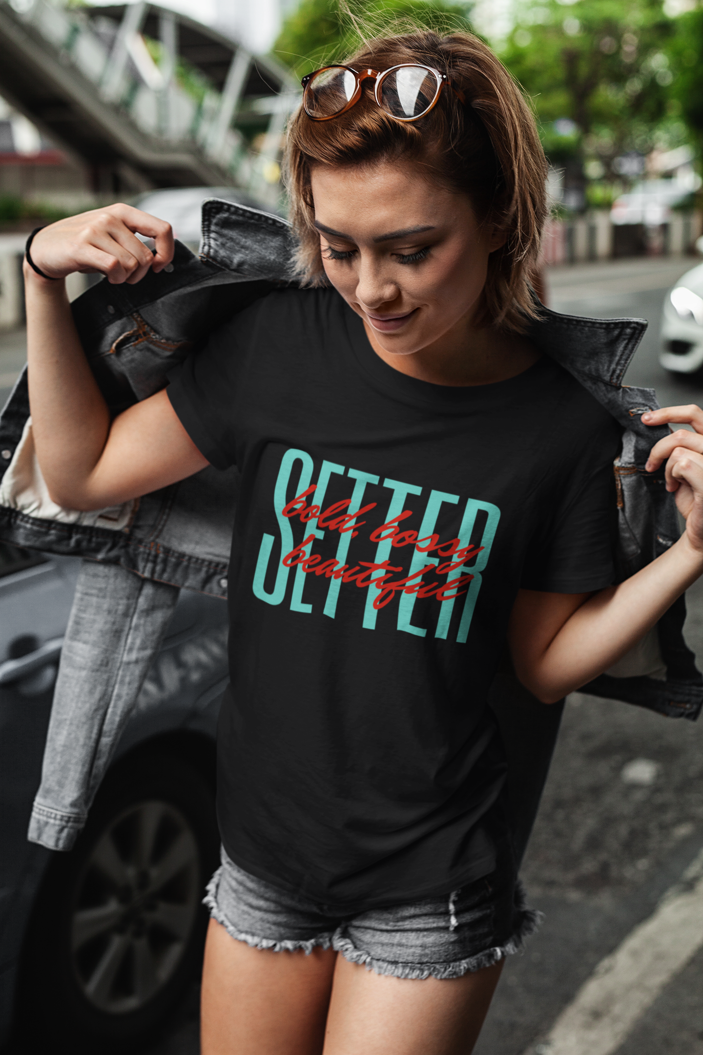 Another one of my Volleybragswag design lines focuses on being creative with funny volleyball setter shirts celebrating the setter life like the ones below.