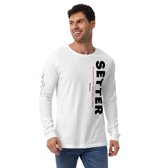 Setter Volleyball Shirt, Long Sleeve Shirts For Volleyball, Volleyball Lover T-Shirts, Gifts For Volleyball Players, Setter Quotes