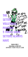 Learn How To Properly Set With My Setter Volleyball Tips: The Setter Position: Five Traits Every Setter Has