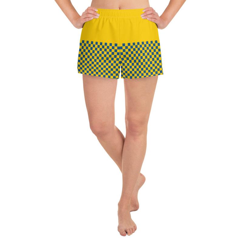 Now available are the Volleybragswag Swedish flag inspired sports bra and shorts set combinations!