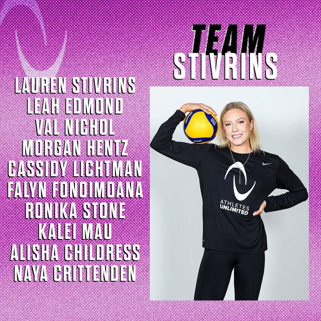 Lauren Stivrins is a former Nebraska Husker middle blocker and is an American professional volleyball player in the Athletes Unlimited Professional League.