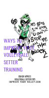Learn How To Properly Set With My Setter Volleyball Tips: Ways To Improve Your Volleyball Setter Training by Coach April Chapple