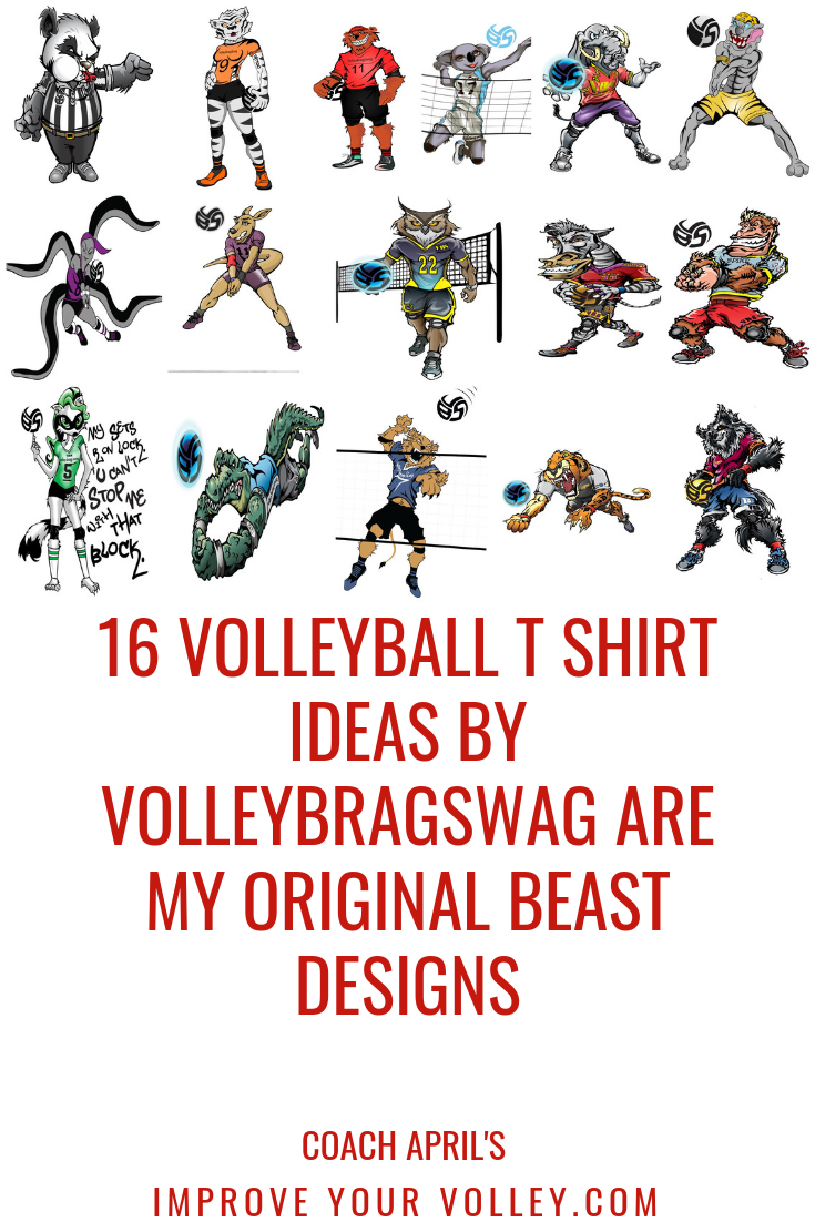 Volleyball T Shirt Ideas by Volleybragswag Are Original Beast Designs