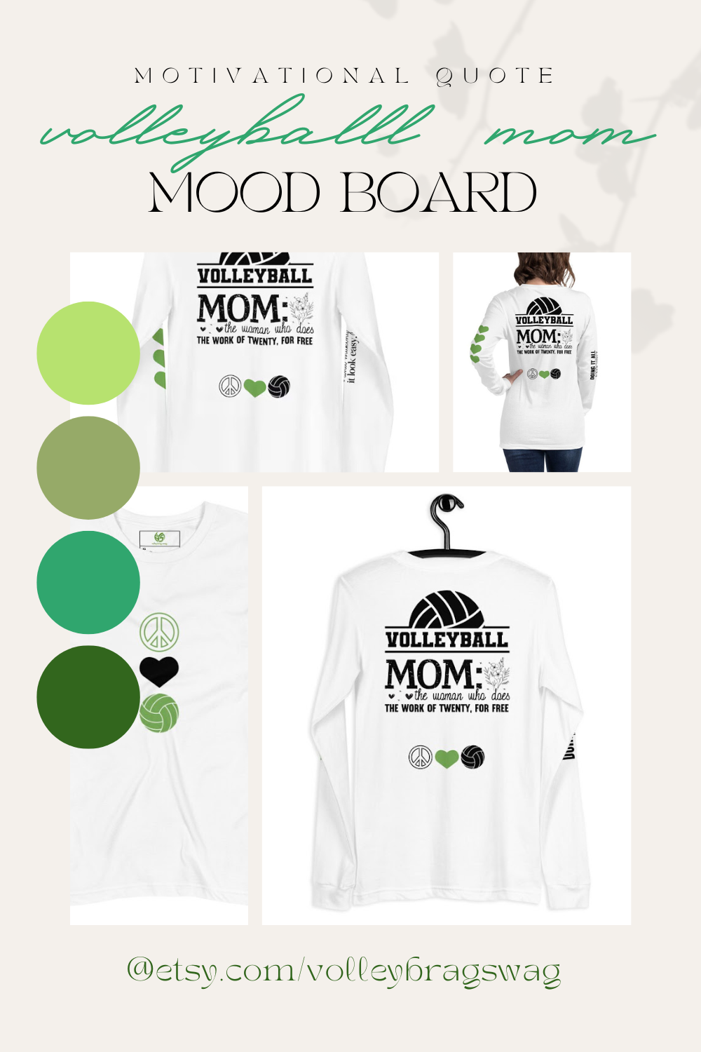 These aren't just tees - they're a beacon of the inspiration and support that Vegas volleyball moms radiate. With empowering messages and luminous designs, they remind you of the vital role you play in illuminating your player's path to success. In a city full of bright lights, you're the one that never dims. One of the fave volleyball phrases for t-shirts: Volleyball Mom The Woman Who Does The Work of Twenty For Free available of Etsy in my Volleybragswag shop.