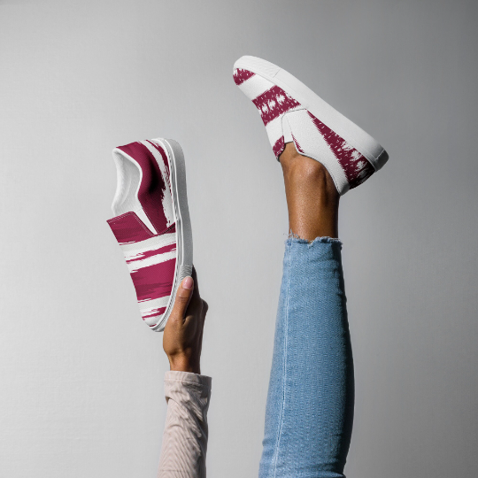 With my cool cute and comfy canvas slip on shoe collection, your pre-practice and post-practice footwear choices and volleyball outfits will never go unnoticed. Check these out!