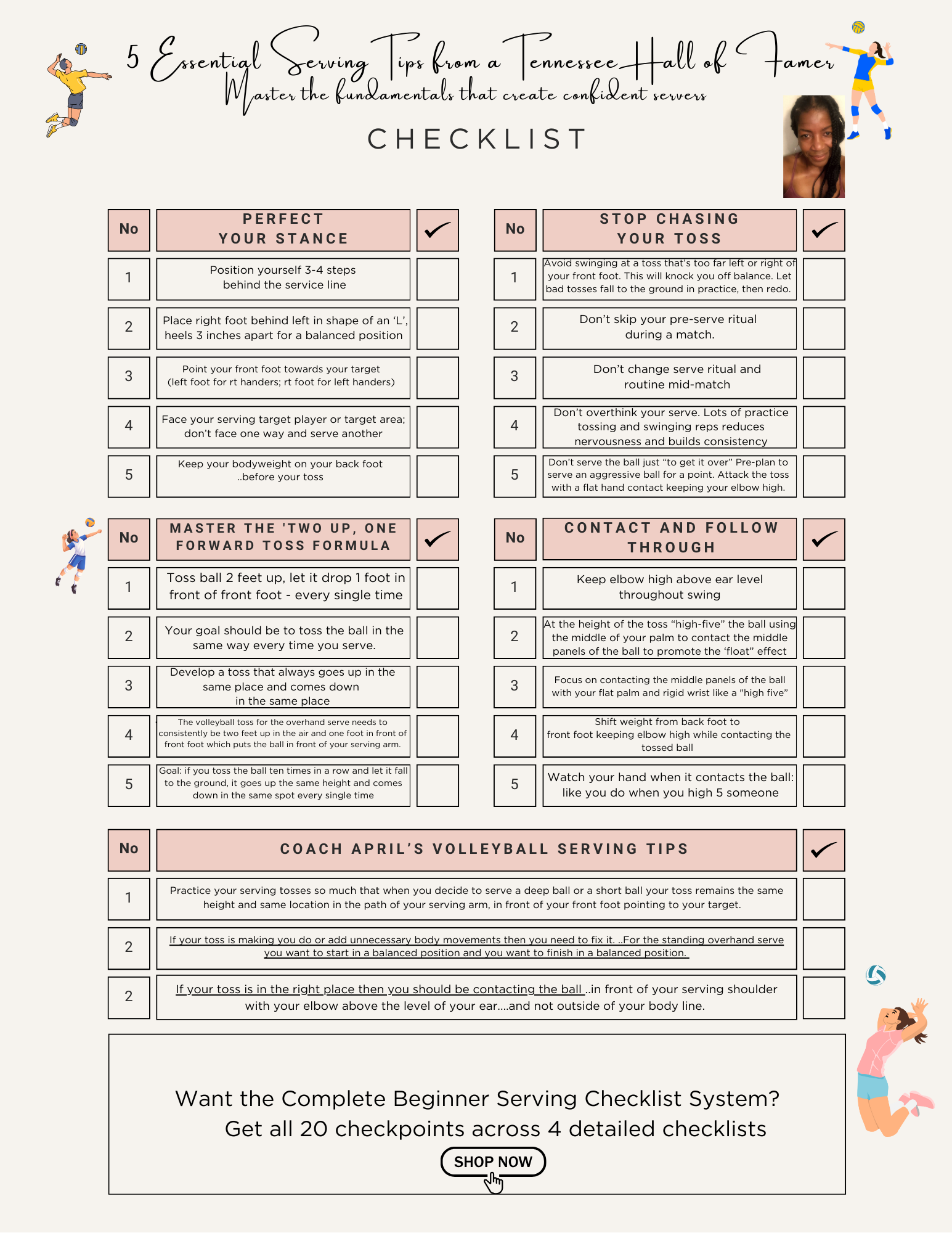Master these 5 essentials (with detailed breakdowns for each), and you'll serve with the confidence that earns playing time.