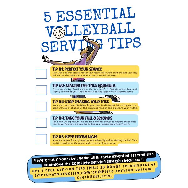 Stop serving scared and start serving with confidence. Get my 5 essential serving fundamentals—each with 4 detailed techniques—that transform nervous servers into players coaches trust in crucial moments.