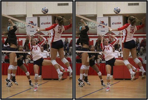 Volleyball Set Definition: One Set also known as "the quick set" often set to the middle hitter in Zone 3 is 1-2 feet above the level of the net. (Michael E Johnston)