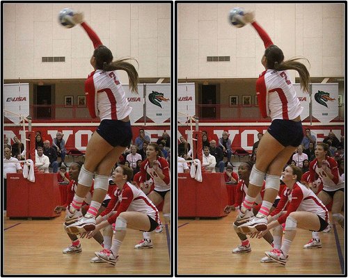 By familiarizing yourself with these 14 volleyball hitting terms and attack techniques you'll learn the attack skills and the offensive game much faster. 

americanathleticconfhouostoncougarsspikerwithcoverage photobymichaelejohnston)