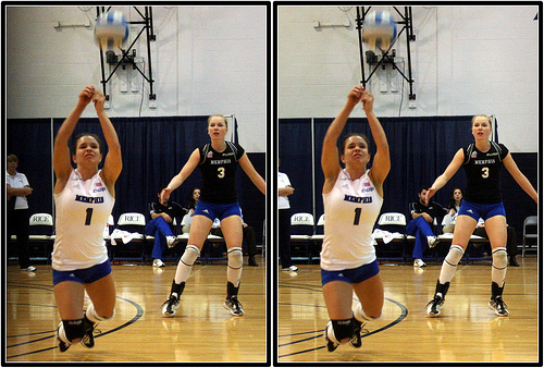 Funny Volleyball Jargon: Some players who want to compliment a teammate who's digging well say that player is "digging lips".