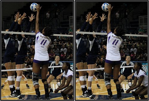 Rules of Volleyball: When can a team score a point?: When the ball they attack hits the floor inside the court of the opposing Team B during a rally.....find out more on Improve Your Volleyball.com