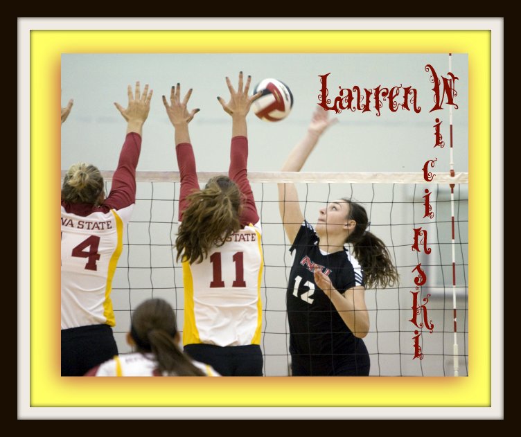 Lauren Wicinski answers my outside hitter volleyball interview questions.