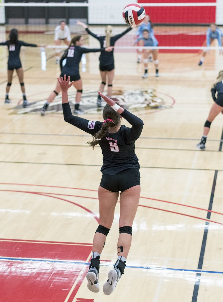 Volleyball Techniques for Serving
High Five Flat Hand Contact On The Ball (Al Case)