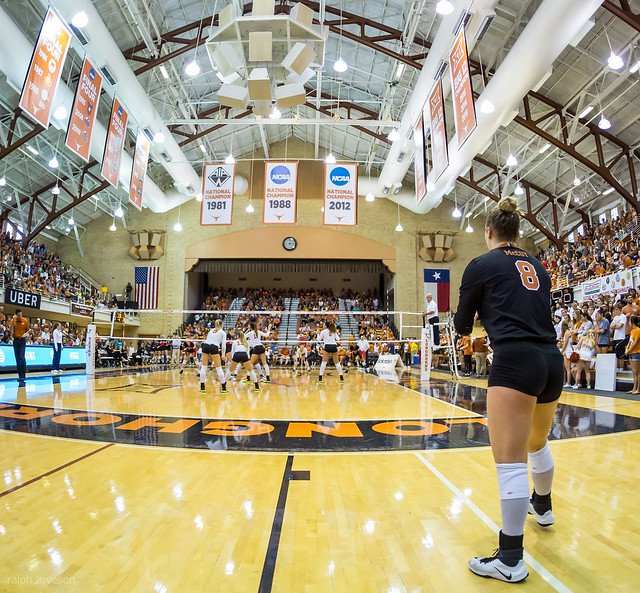 Overhand Serve Volleyball Tips: Before starting your serving routine, look at the opposing team and decide "where do I want to serve the ball?" (Ralph Aversen)