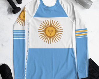 Now available are the Volleybragswag flag of Argentina inspired sports bras, volleyball shorts set, beach towels and blankets, flip flops, hoodies, fanny packs, duffle bags and more!