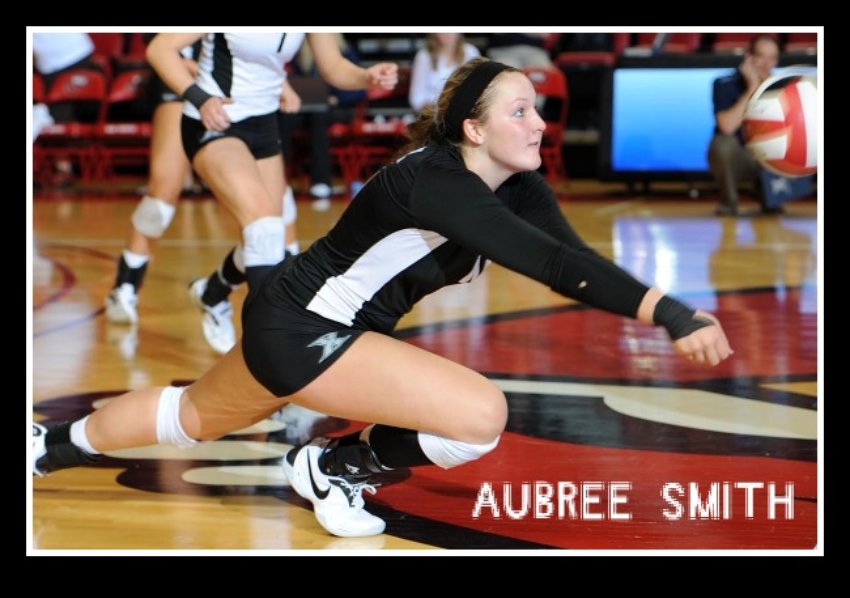 Meet Aubree Smith one of the top college volleyball setters in the A-10 conference.
