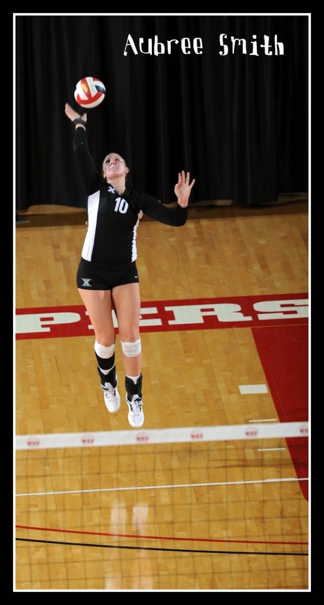 Meet Aubree Smith one of the top college volleyball setters in the A-10 conference.