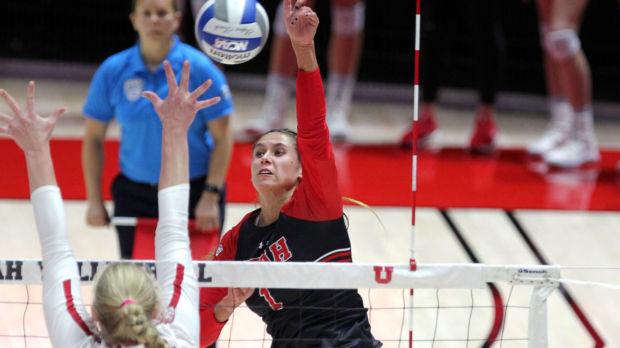 Dani Drews Became the first player in program history to be named AVCA First Team All-American two times. (Utah Utes Athletics)