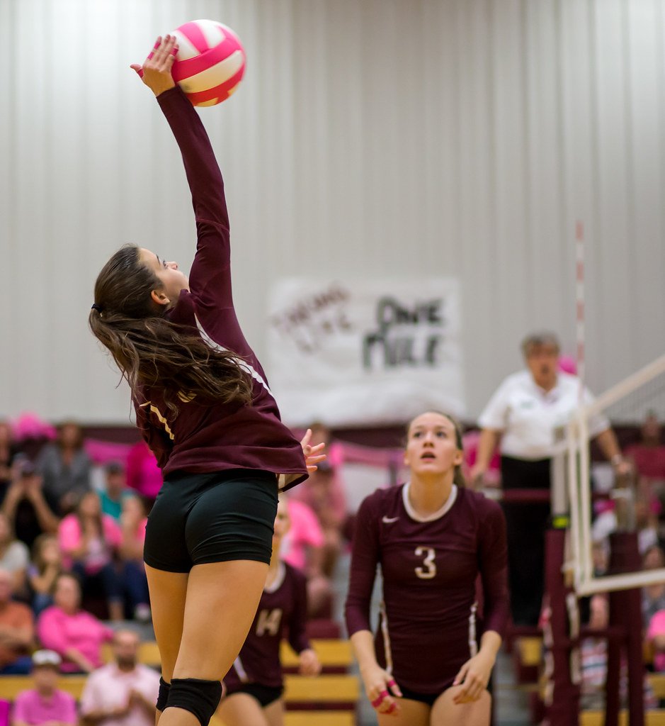 Volleyball Terms -A player usually chooses to hit a down ball because for some reason they don't have time to make a spike approach before hitting the ball. (Ralph Arvesen)