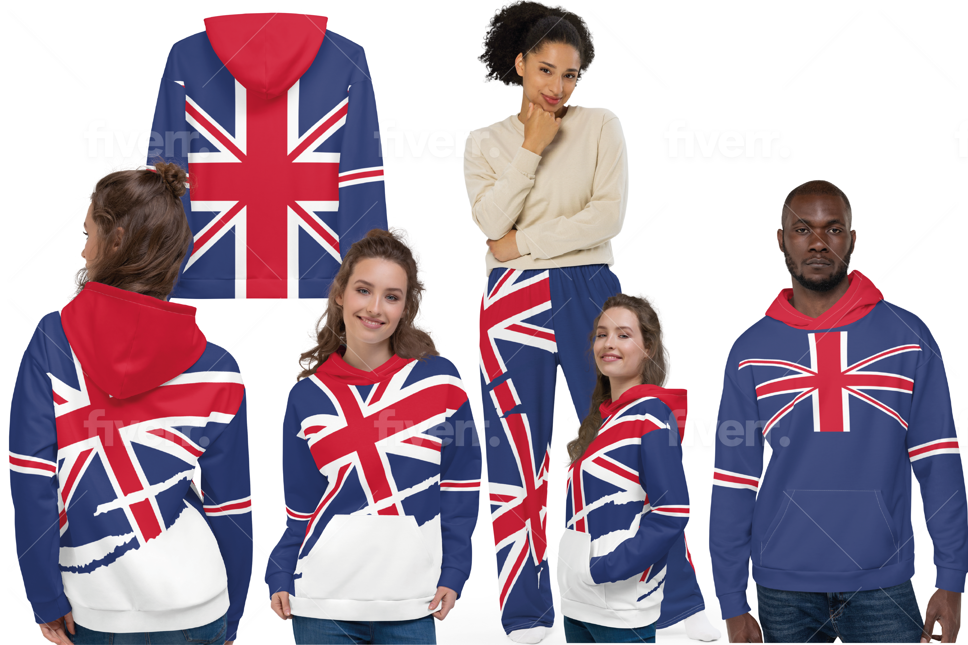 New 2023 arrivals! My colorful England flag inspired unisex oversized volleyball team hoodies by Volleybragswag are now sold on ETSY!