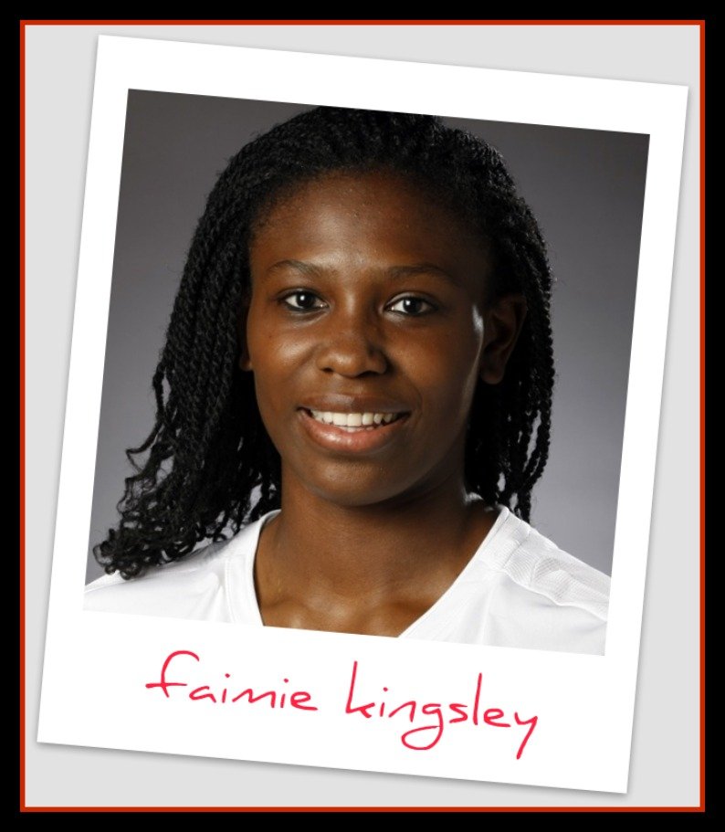 Sun Belt Conference Faimie Kingsley answers my hitter volleyball interview questions.