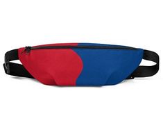 These funky, trendy, streetstyle fanny packs for teens are inspired by the flag of Korea Available on ETSY in my Volleybragswag shop. Get yours today!