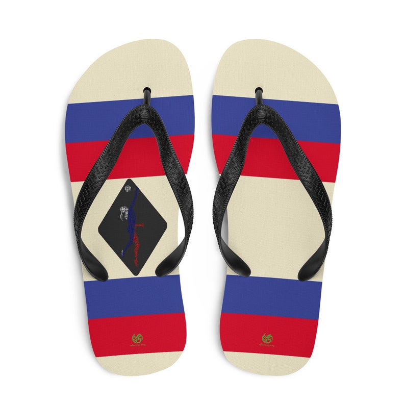 Flip Flop Shop Has Flag of Russia Inspired Slipper Designs by Volleybragswag available now on my ETSY shop!