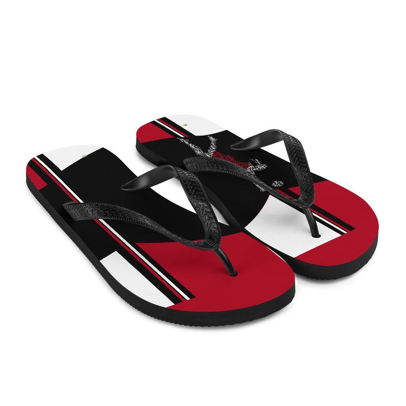 Volleybragswag Japan inspired volleyball flip flops available for volleyball players