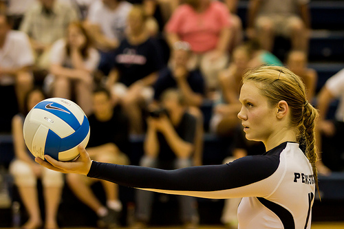 The serve is the only skill you can perform in volleyball all by yourself. Learn how to take advantage of this opportunity.