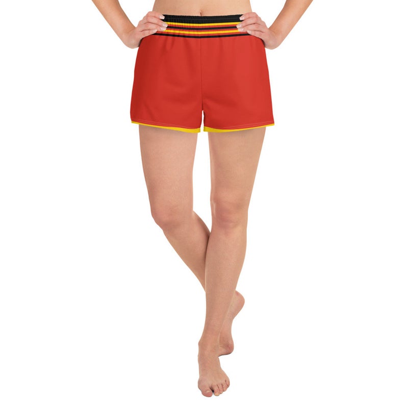 Combine Volleybragswag apparel pieces to create a cute sports bra outfit as one of your workout clothes options or to wear out with teammates for team dinner. Shop German flag inspired bras!