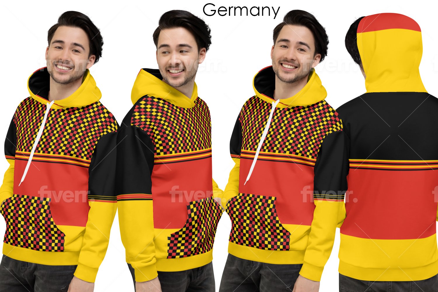 The National Flag of German Inspires Designs For Volleyball Outfits