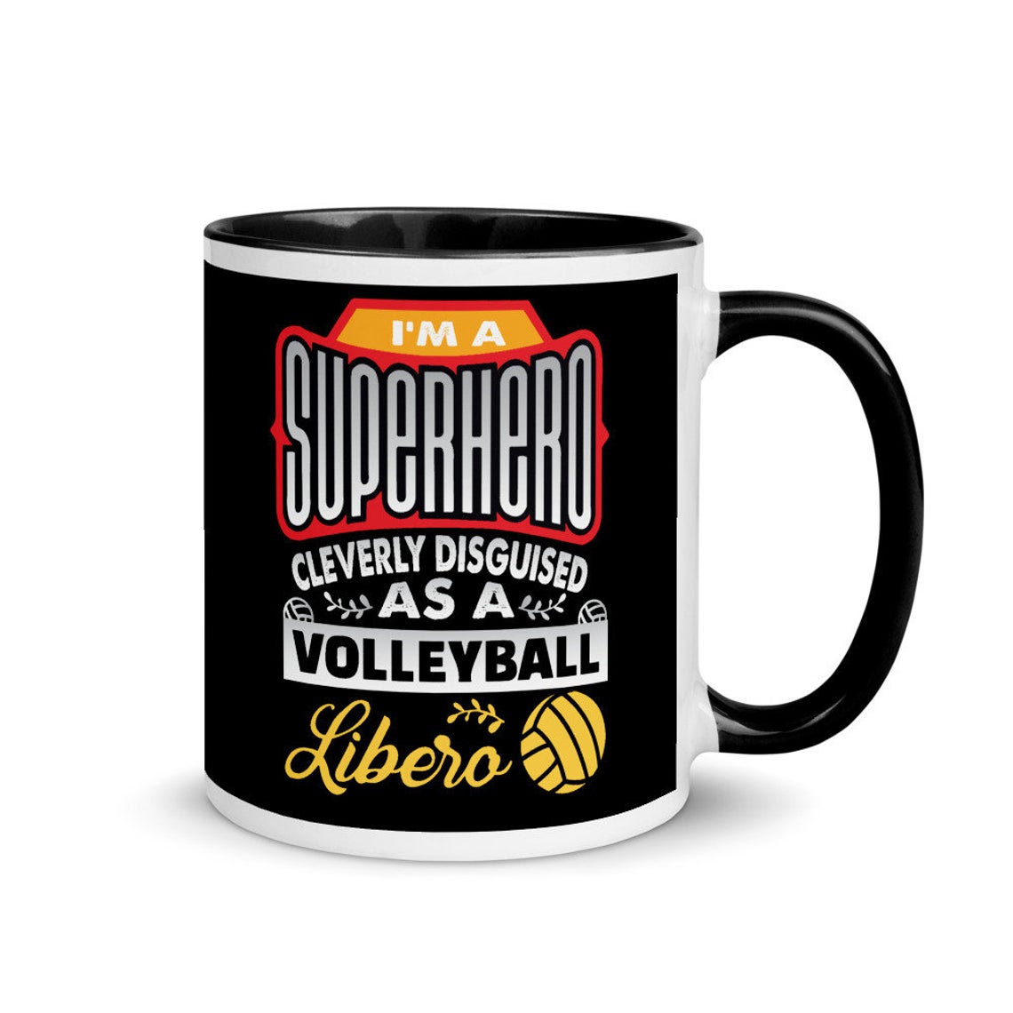 My Volleybragswag volleyabll mug collection includes mugs for hitters, liberos, blockers and coaches as well as the VBS Beast Collection featuring animal players.