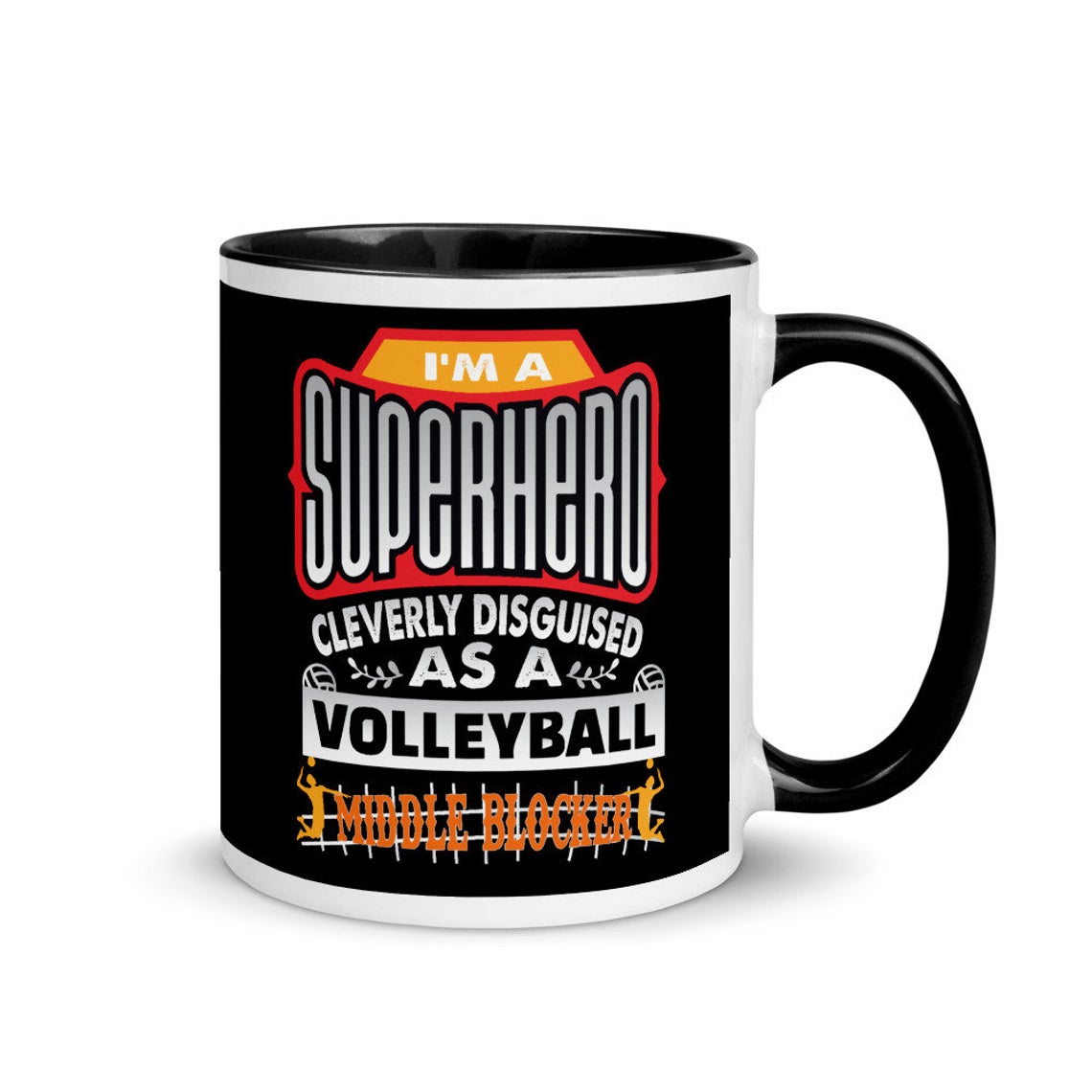 My Volleybragswag volleyabll mug collection includes mugs for hitters, liberos, blockers and coaches as well as the VBS Beast Collection featuring animal players.