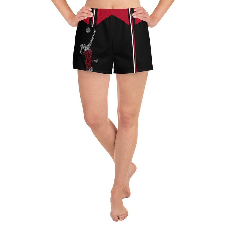 These trendy women's shorts come with pockets with a design inspired by the national flag of Japan, they're so versatile you won't feel out of place at any sports event.