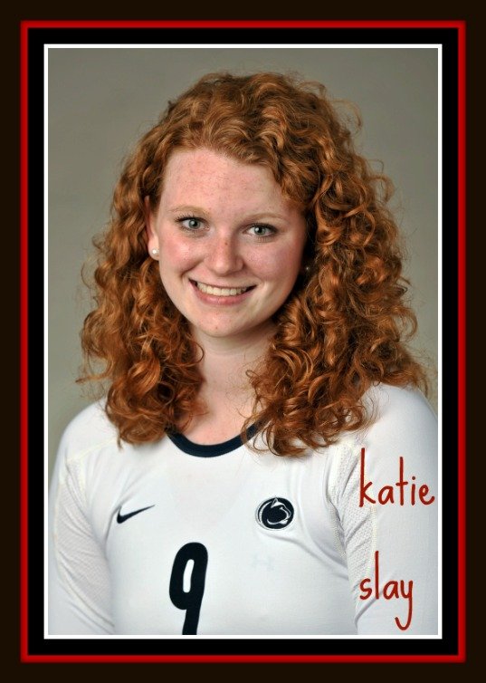 Meet Katie Slay middle blocker volleyball hitter for Penn State University.