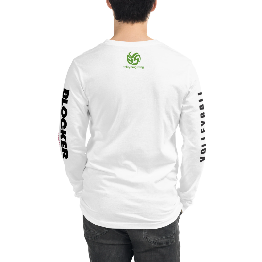 This animal lover t shirt features our Volleybragswag Skunk on the front

Long sleeve shirts for volleyball players who play like beasts starring Stank the Skunk

Meet Stank the Skunk BLOCKER All Beast Second Team